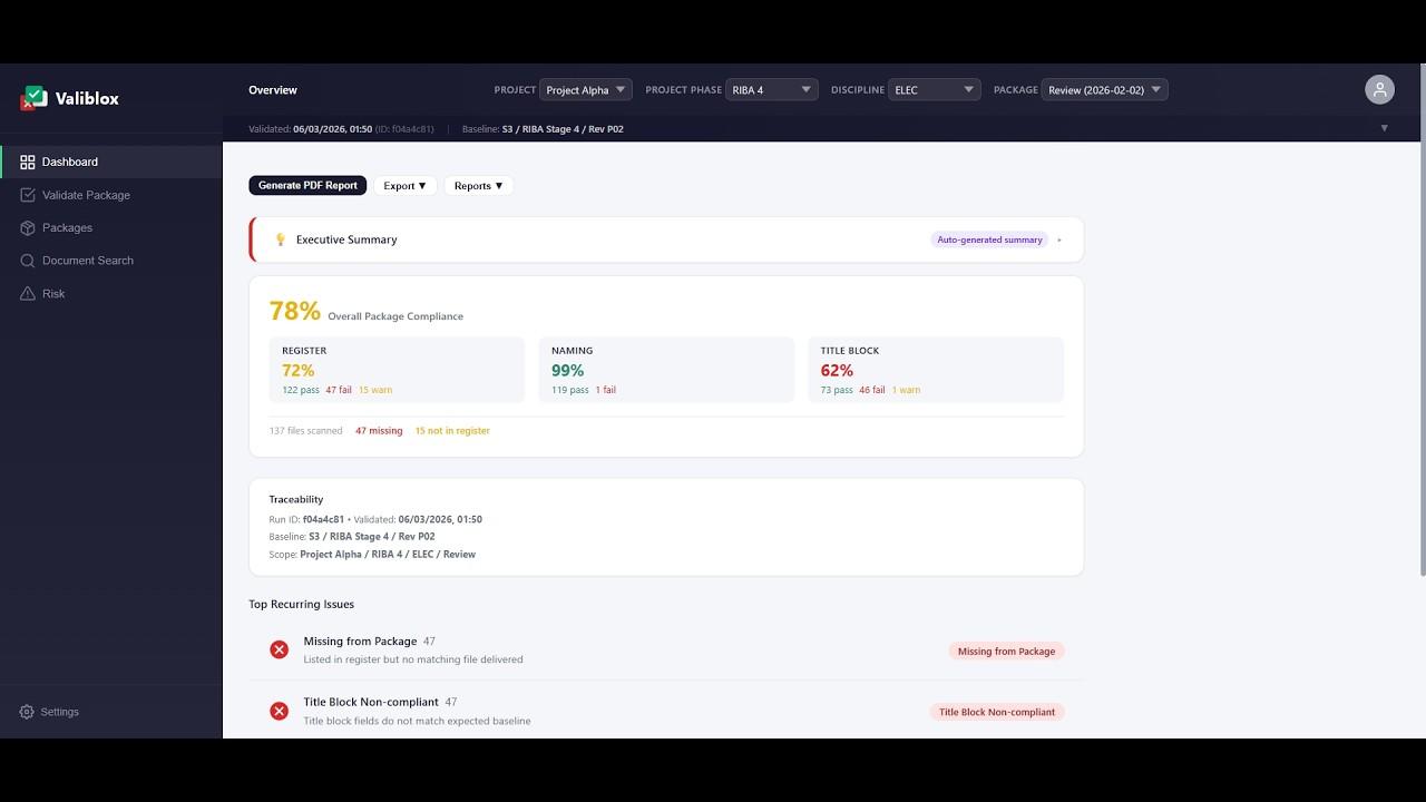Valiblox demo preview